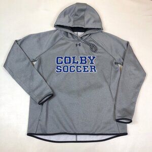 Under Armour Gray Colby Soccer Pullover Hoodie
